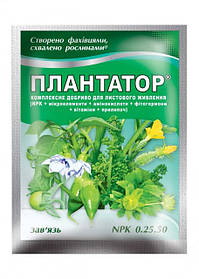 Комплексне добриво Плантатор 0.25.50 (Зав'яз), 25 г