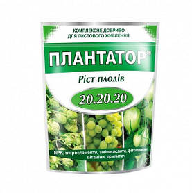 Добриво Плантатор 20.20.20 (Ріст плодів), 1 кг