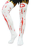 Панчохи санітарка моргу halloween оригінальний подарунок прикольний, фото 3