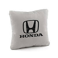 Подушка с логотипом Honda,автомобильная подушка хонда Honda флок Разные цвета