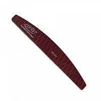 Пилка-змія для нігтів PNB 180/240 Brown, напівкруг