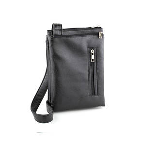Сумка чоловіча Kotico Smith 270х200х80 мм чорна глянсова