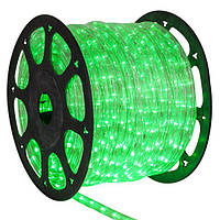 Дюралайт зеленый 100 м 2WRL двухжильный пвх трубка LED light
