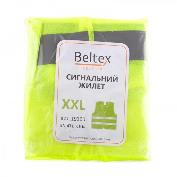 Жилет сигнальний Beltex 19100 XXL