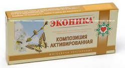 Свічки Еконіка композиція активована 10 шт