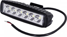 LED-фара світлодіодна прямокутна 18W DK, фото 1