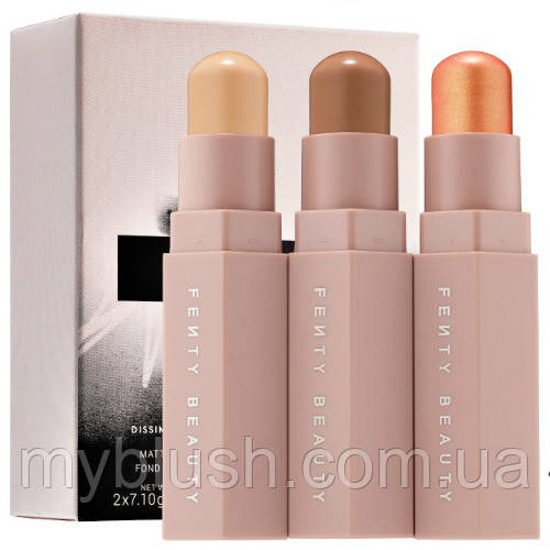 Коректор, консилер і хайлайтер FENTY BEAUTY by Rihanna Match Stix Trio (Medium)