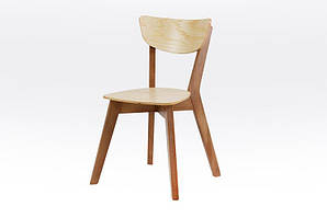 Стілець Рондо (каркас горіх + спинка та сидіння ясен натуральний)
