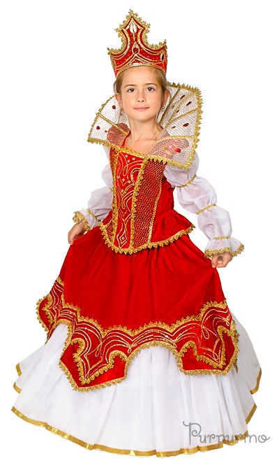 Дитячий костюм карнавальний Цариця Код. 239