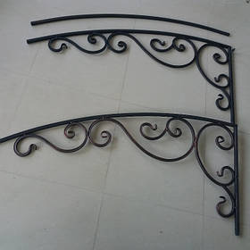 Навіс кований каркас боковини 2 шт. 150 см