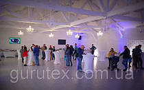 Стрейч чехлы с плотным верхом цвета Графит из премиум ткани. 
На стол 180*90 высота 75см.