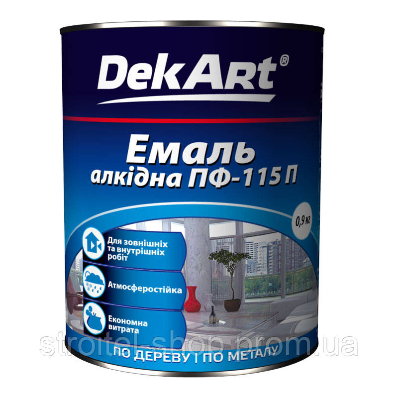 Емаль ПФ-115П Dekart бежева 2,8 кг