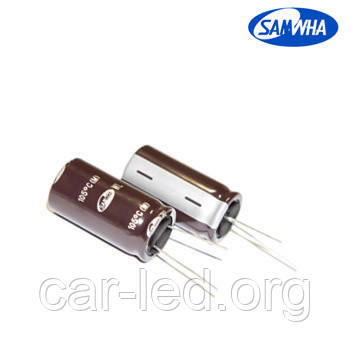 2200mkf - 50v (Низький імпеданс) Samwha WL 18*35,5 105°C конденсатор електролітичний