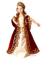 Детский карнавальный костюм Царица бордо Код. 603 36 размер на рост 140-146 см