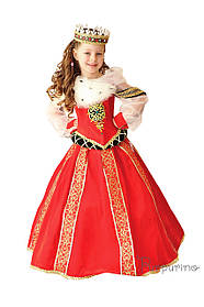 Дитячий карнавальний костюм Королева Бургундська Код. 620 30 на зріст 104 ― 110см