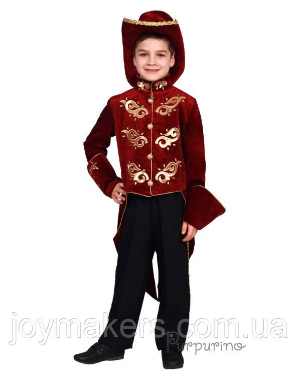 Дитячий карнавальний костюм Пажа Код 2016 32