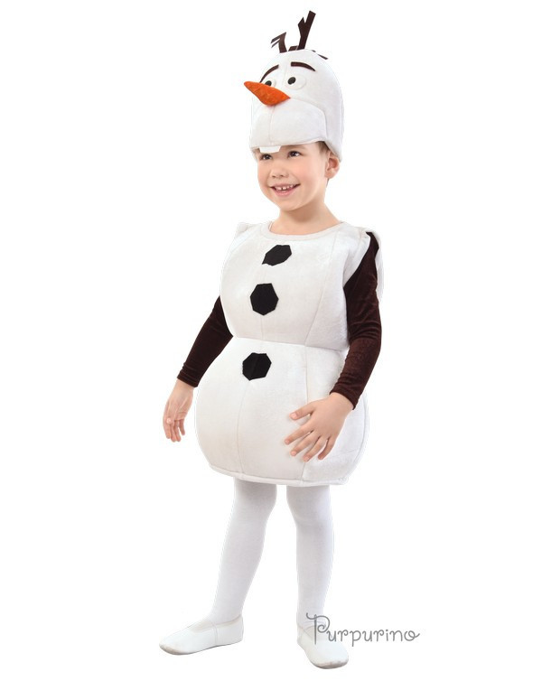 Дитячий карнавальний костюм Сніговічок Олаф Код 2124 на зріст 92 - 98см