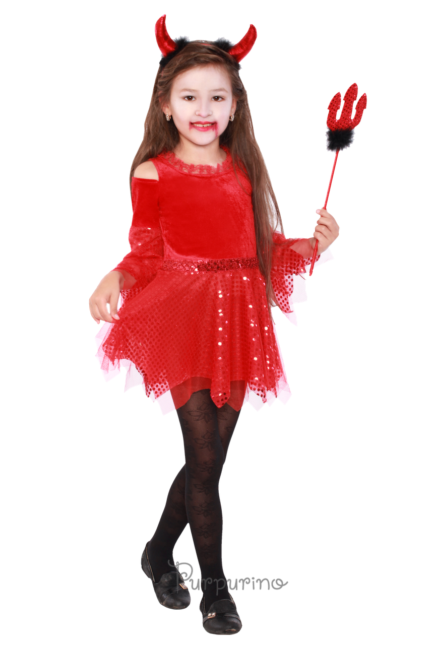 Дитячий карнавальний костюм для дівчинки ДІЯЛИЦЯ 30 розмір, на зріст 104-110 см