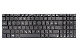 Клавiатура для ноутбука ASUS X541 series чорний, без фрейма