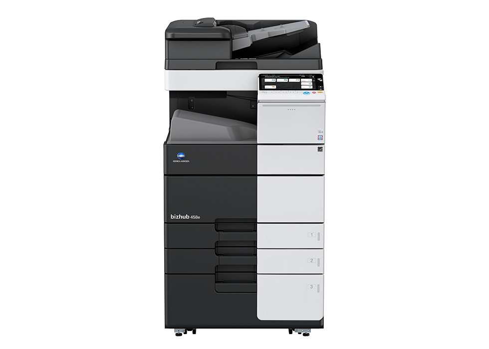 KONICA MINOLTA bizhub 458e (принтер/копір/сканер/ADF)