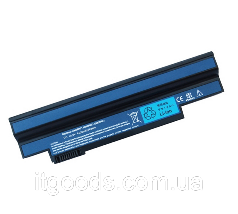 Акумулятор ( АКБ / батарея ) 5200mAh Acer UM09H31 UM09H36 UM09H41 UM09G51 для Aspire One AO532G 532h AO533