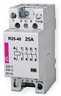 Модульні контактори R25-40 230V, 25A, 4Н.О, АС/DC, фото 3