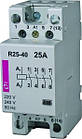 Модульні контактори R25-40 230V, 25A, 4Н.О, АС/DC, фото 6