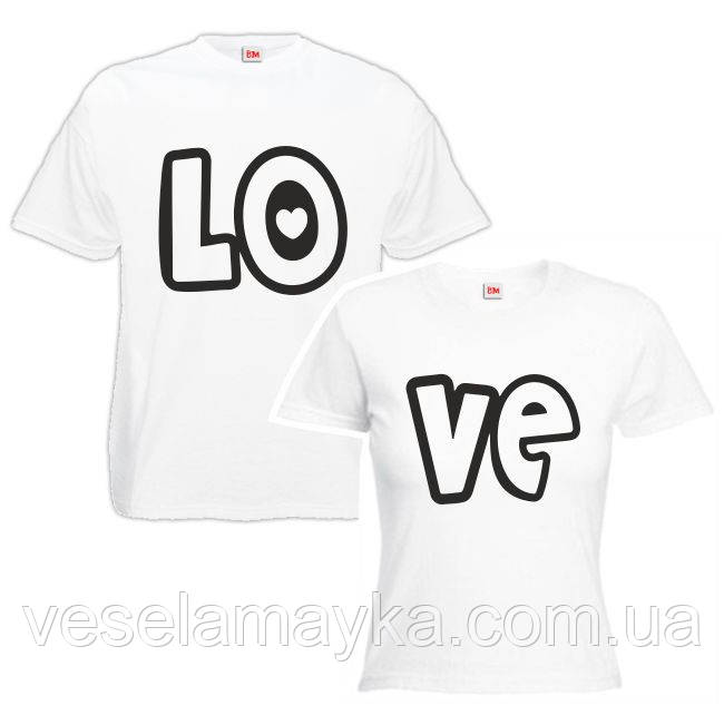 Парна футболка "Love 2", фото 1