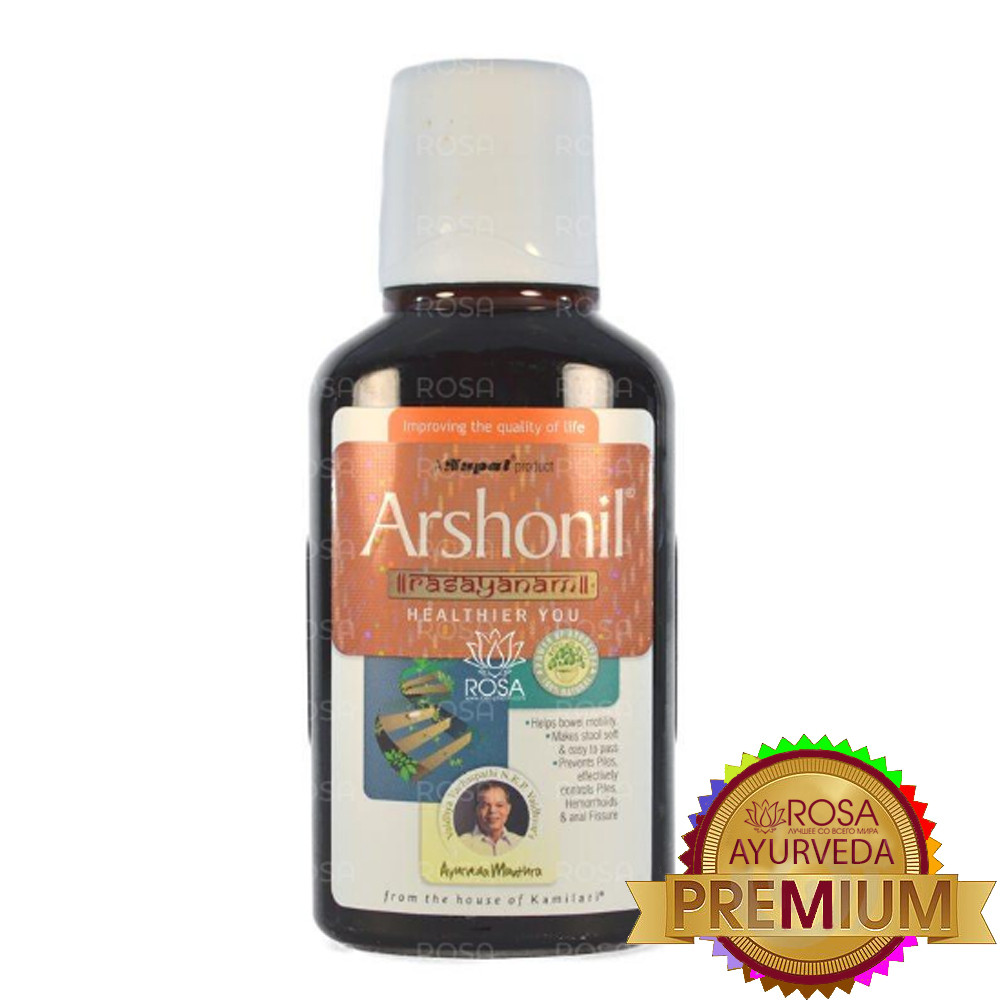 Аршоніл сироп (Arshonil Syrup, Nupal Remedies), 250 мл — від геморою й закрепу