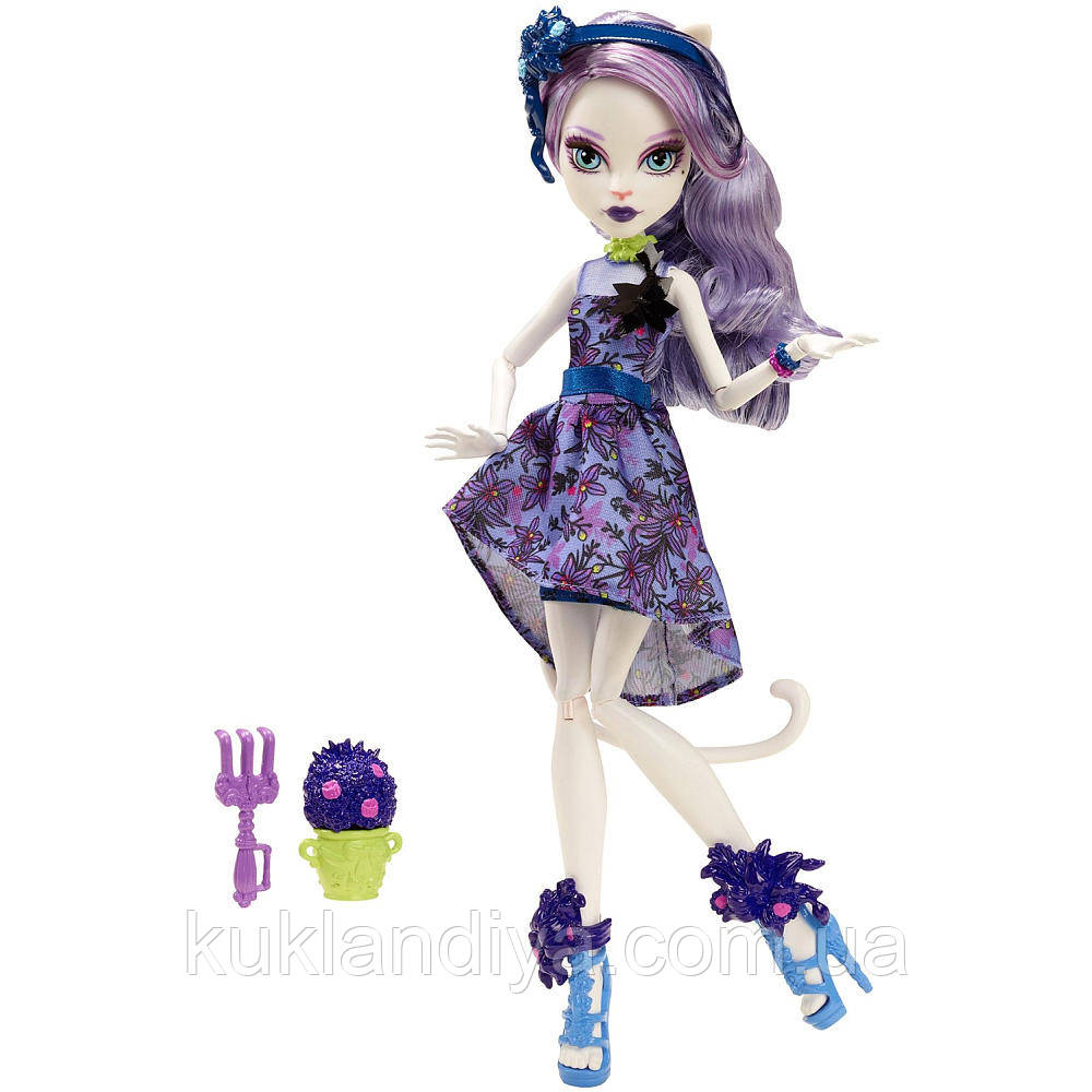 Кукла Monster High Катрин де Мяу Мрак и Цветение - Gloom 'n Bloom Catrine DeMew, фото 1