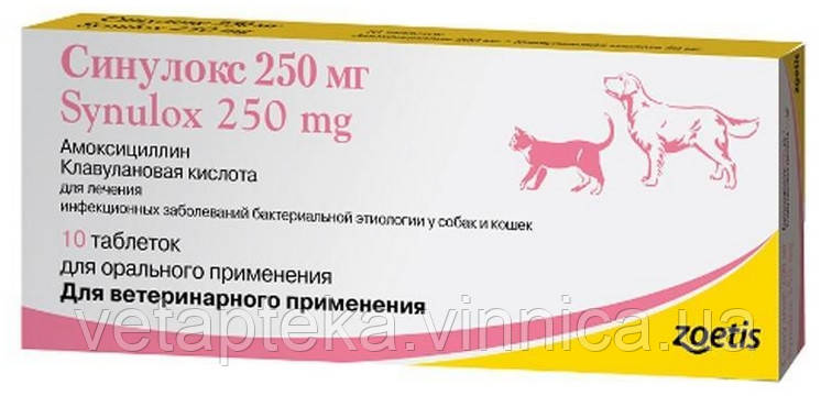 Сінулокс 250мг №10, фото 1