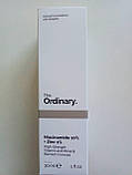 Сироватка для проблемної шкіри The Ordinary Niacinamide 10% + Zinc PCA 1%, 30ml — звужує пори, вирівнює тон, фото 2