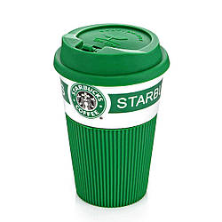 Чашка керамічна Starbucks 008 зелена (1848)