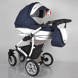 Всесезонна дитяча коляска 2 в 1 "AVALON BUENO" Blue-white