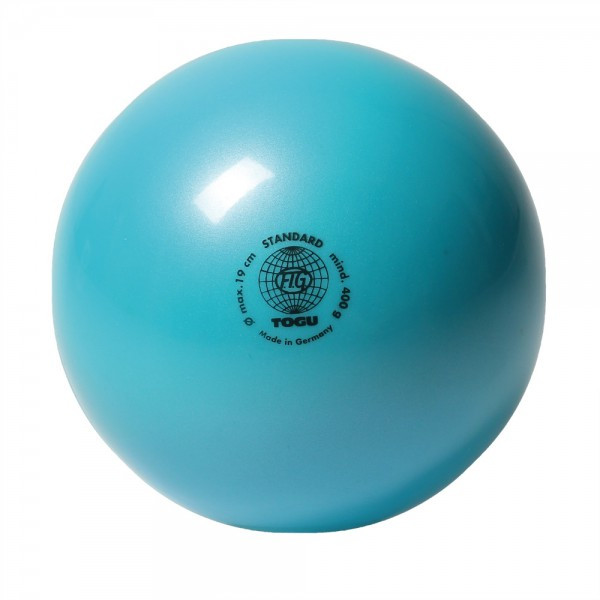 Мяч гимнастический TOGU d.16 см, 300 г (18 цветов в ассортименте) Бирюзовый - фото 1 - id-p799317205