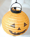 Ліхтарик підвісний з підсвічуванням гарбуз halloween оригінальний подарунок прикольний, фото 2