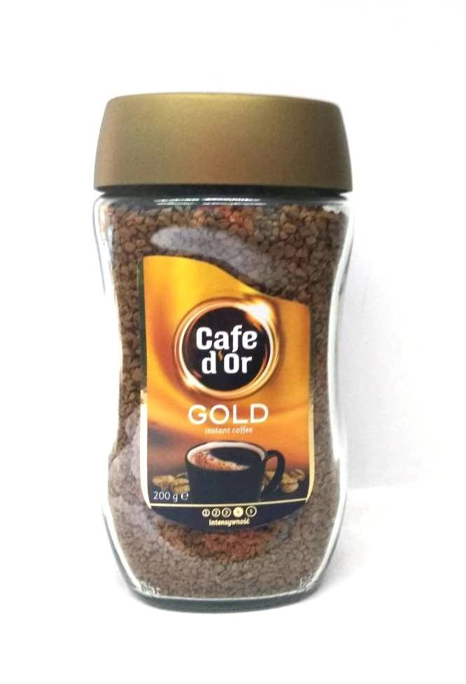 Кава розчинна Cafe d'or Gold 200г