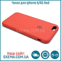 Чохол накладка для iPhone 6/6S силіконовий Silk Silicone Red