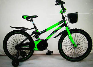 Велосипед дитячий 20" S500 зелений