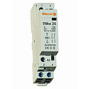 Пускач модульний ПМм 2P 25A 2NC 230В Electro