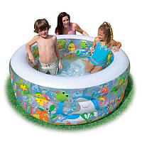 Надувной бассейн для детей Intex 58480 "Аквариум" 152*56 см, 360 л