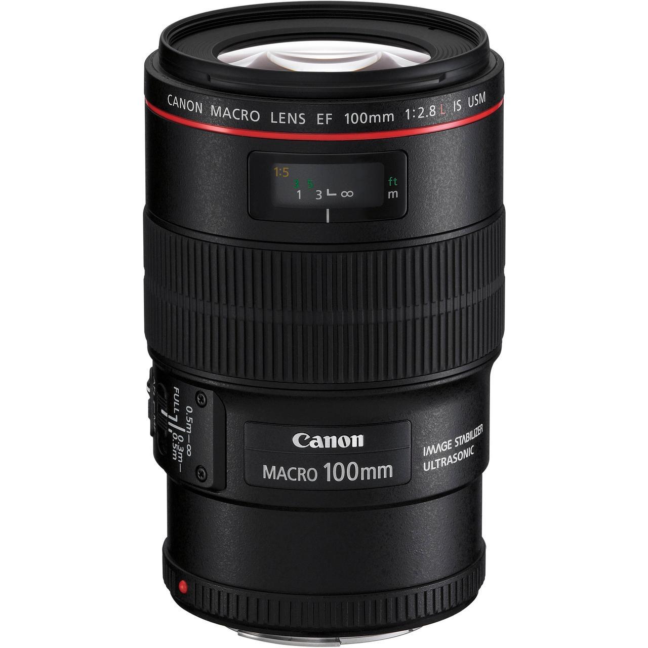 Об’ єктив Canon EF 100m f/2.8L IS USM Macro / на складі