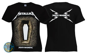 Футболка жіноча METALLICA Death Magnetic, фото 2