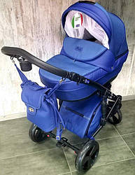 Всесезонна дитяча коляска 2 в 1 "POLO" Blue