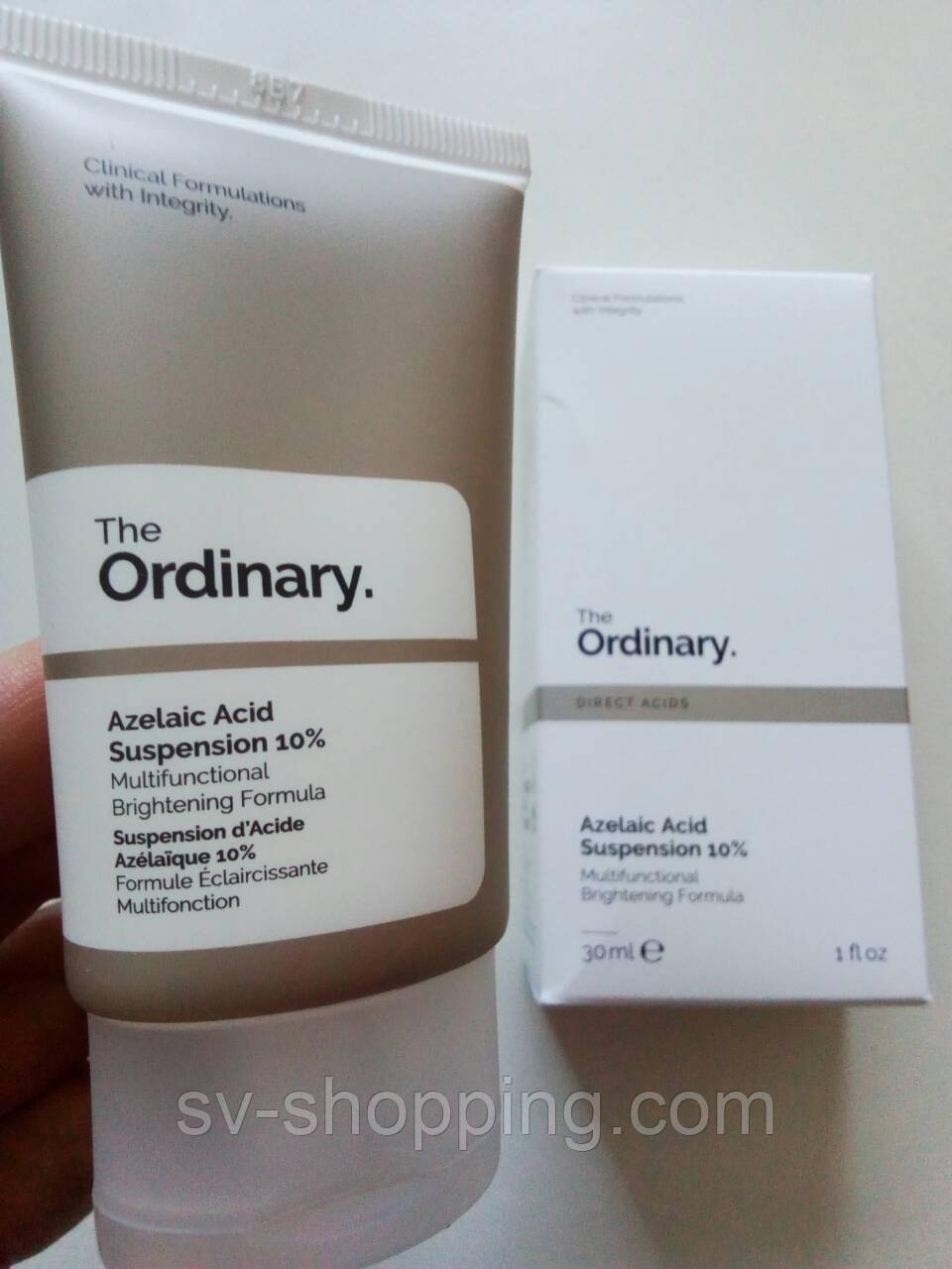 Для жирної та проблемної шкіри The Ordinary Azelaic Acid Suspension 10%