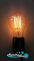 Лампа Эдисона LEMANS 40W, 2700K, цоколь Е27 (диммируемая). Рэтро-лампа.