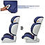 Дитяче автокрісло ME 1019-4 SMART синій колір, фото 2