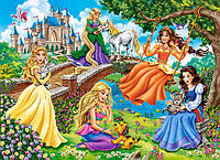 Пазлы Принцессы в саду на 70 элементов