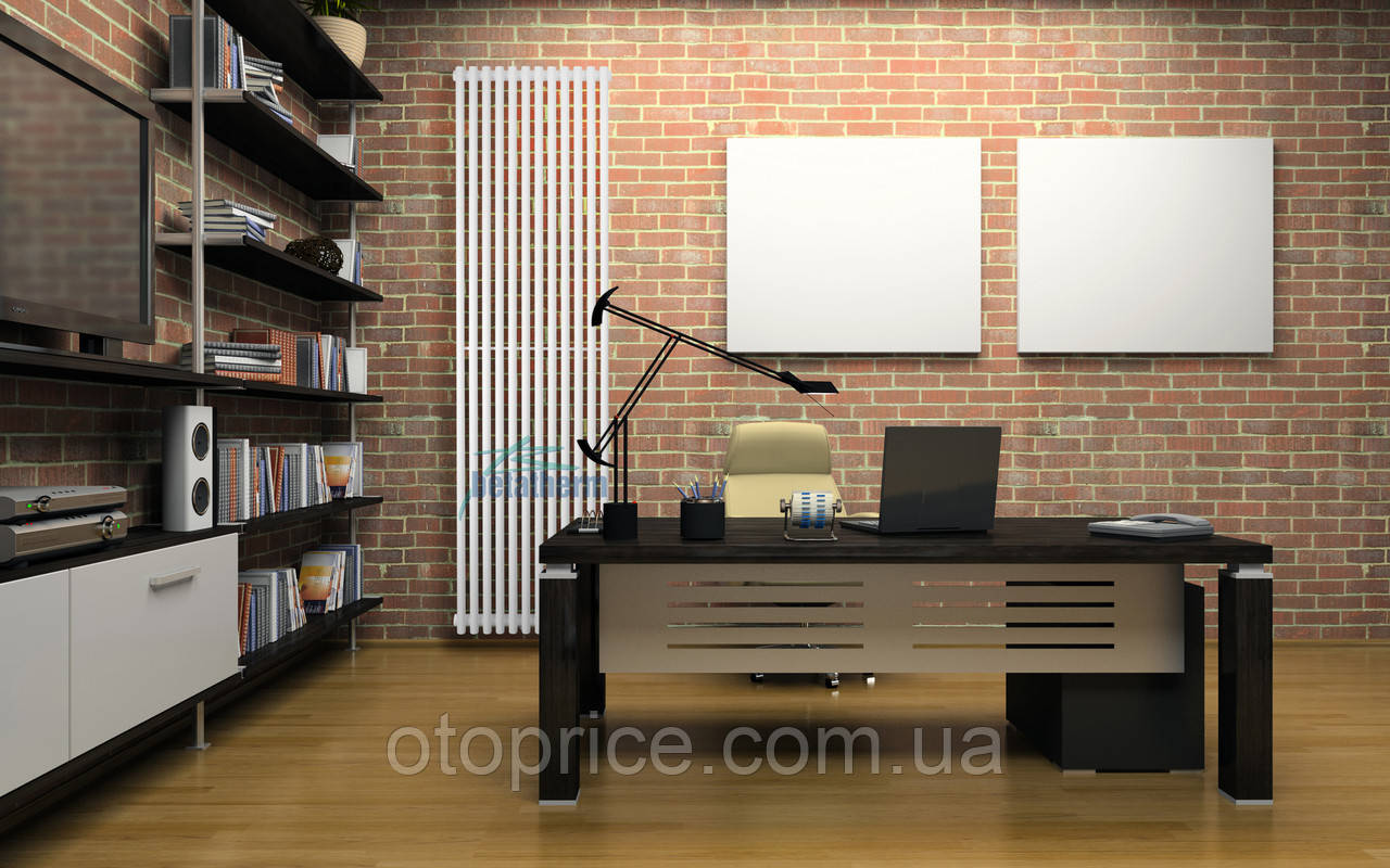 Вертикальний дизайнерський радіатор Praktikum 1 1800/463 Betatherm 10-12 м кв., фото 1