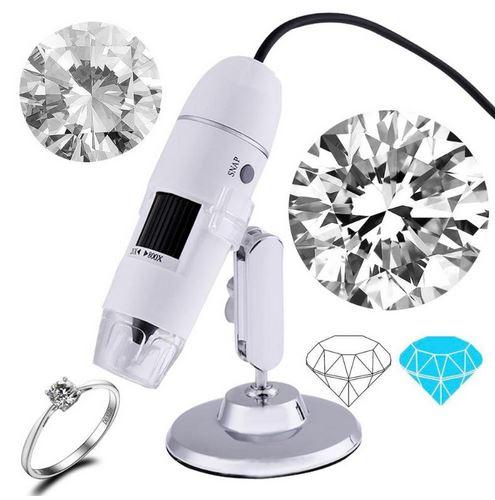 Микроскоп USB цифровой белый на ножке 500х, электронный: продажа, цена ...